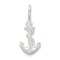 Sterling Silver Fouled Anchor Charm Jewelry Pendant 26mm x 11mm